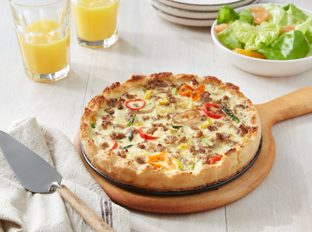 Original Breakfast Sausage Quiche