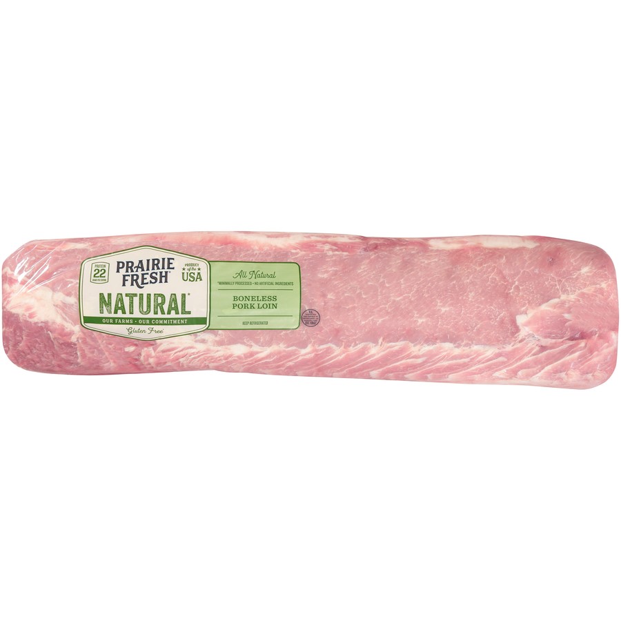 PORK BONELESS LOIN STRAP ON