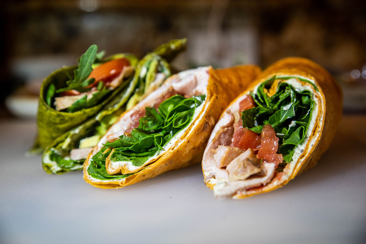 Garden Fresh Pork Tenderloin Wrap