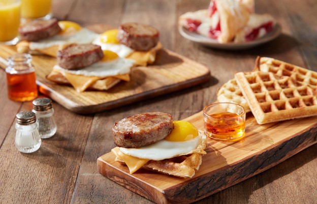 Maple Breakfast Sausage Sandwich