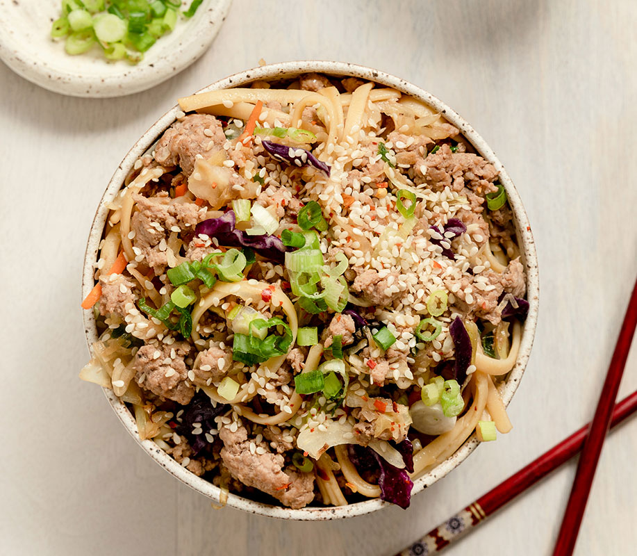 Ground Pork Potsticker Bowl