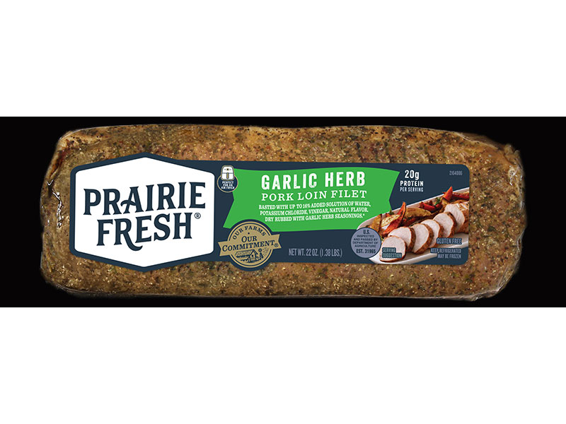 Pork Loin Filet Garlic Herb 22 oz