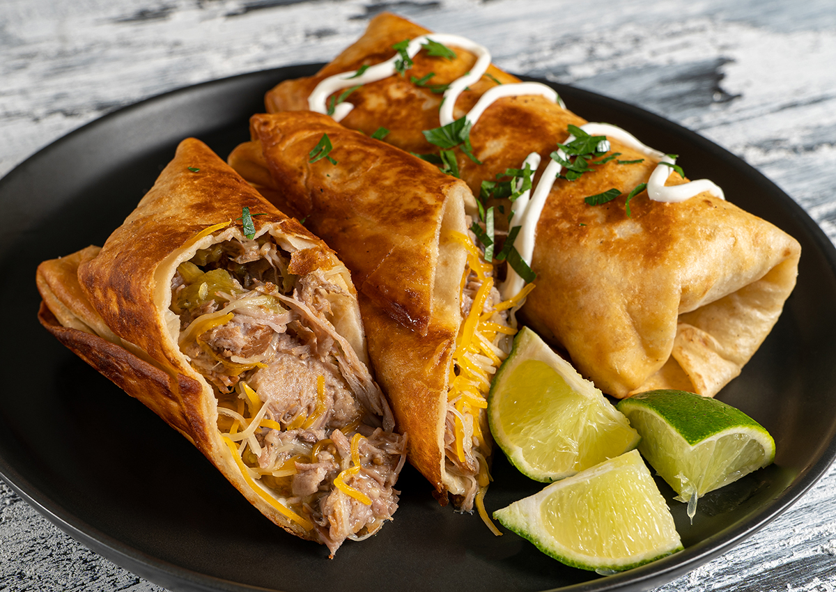 Pork Chimichanga