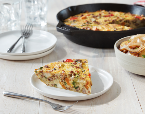 Maple Breakfast Sausage Fall Frittata