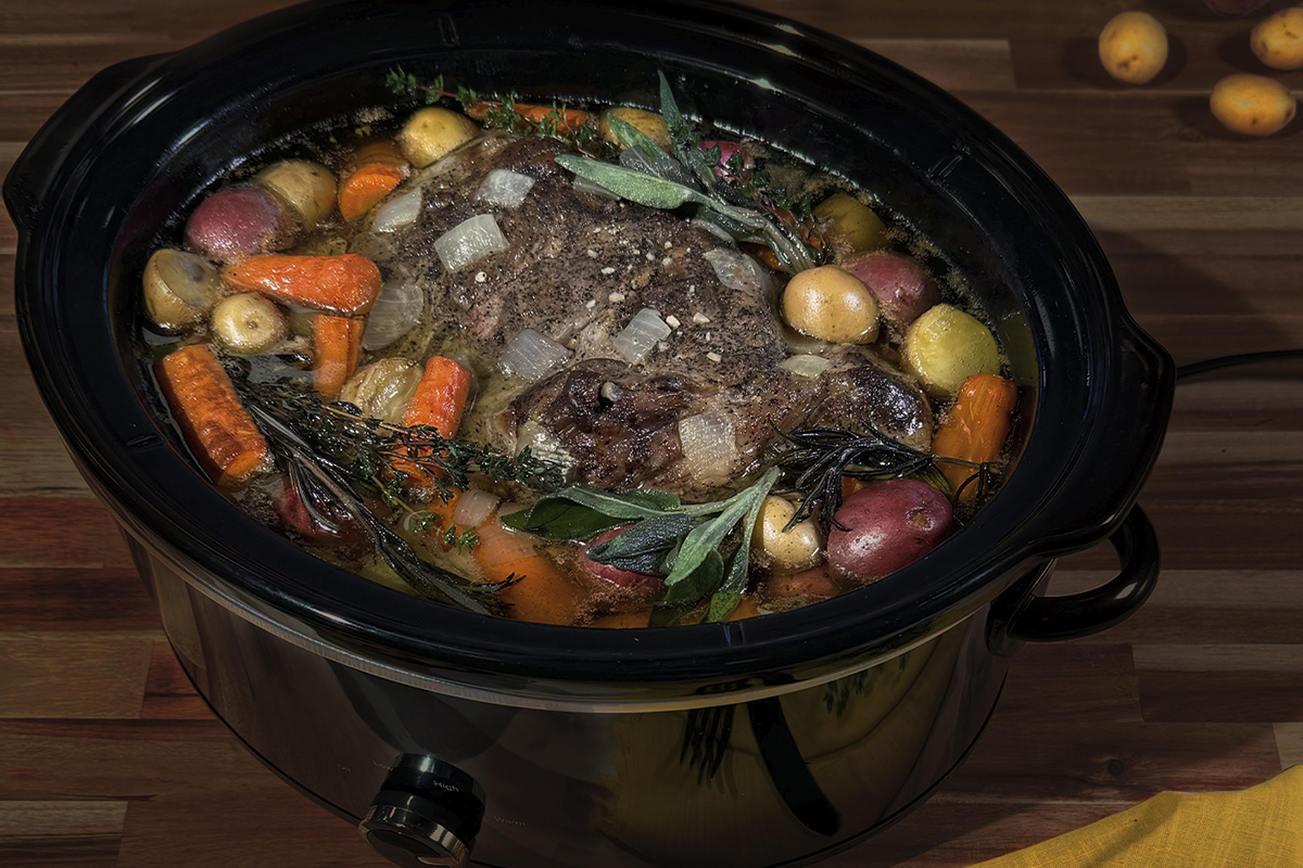 Slow Cooker Pork Shoulder Roast