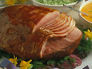Baked Ham with Honey-Apricot Glaze
