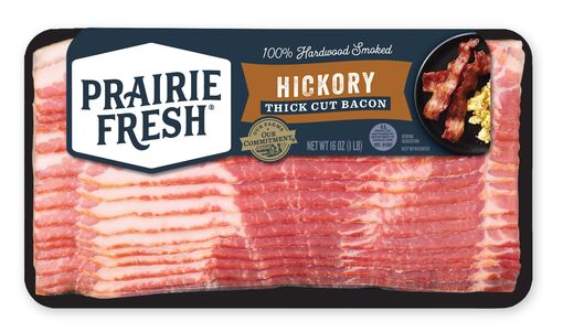Prairie Fresh Hickory Smoked Thick Cut Bacon (16oz)