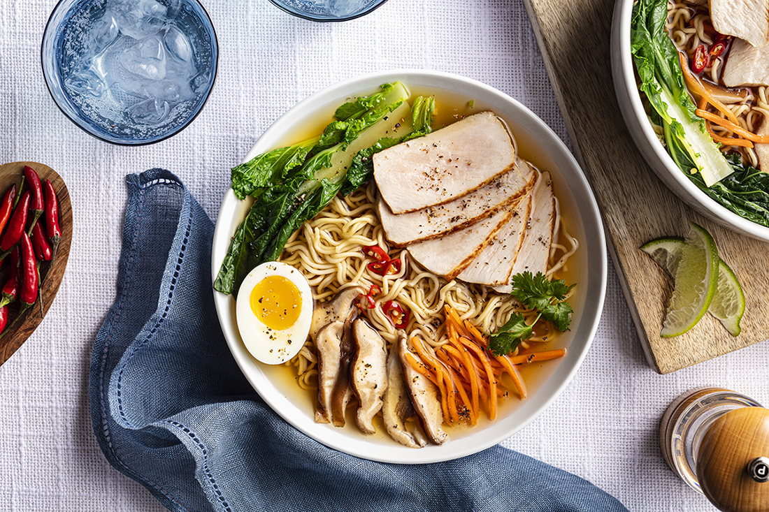 Easy Pork Ramen Bowl
