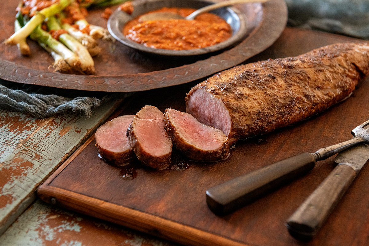 Spanish-Style Pork Tenderloin