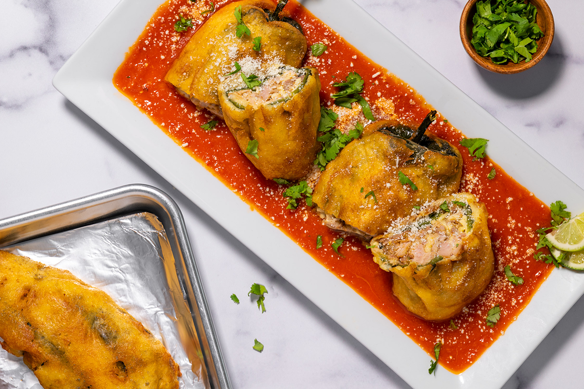 Pork Chile Rellenos