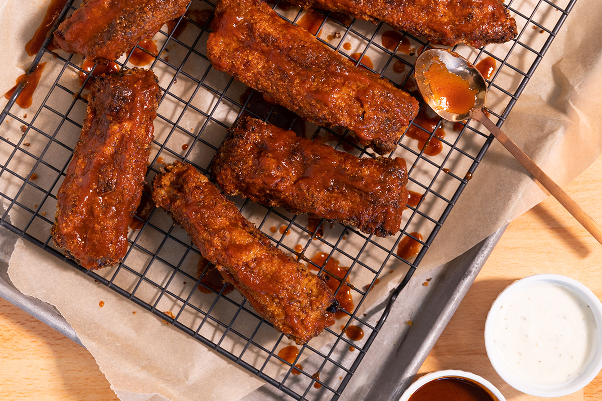 Fried Hot Ribs