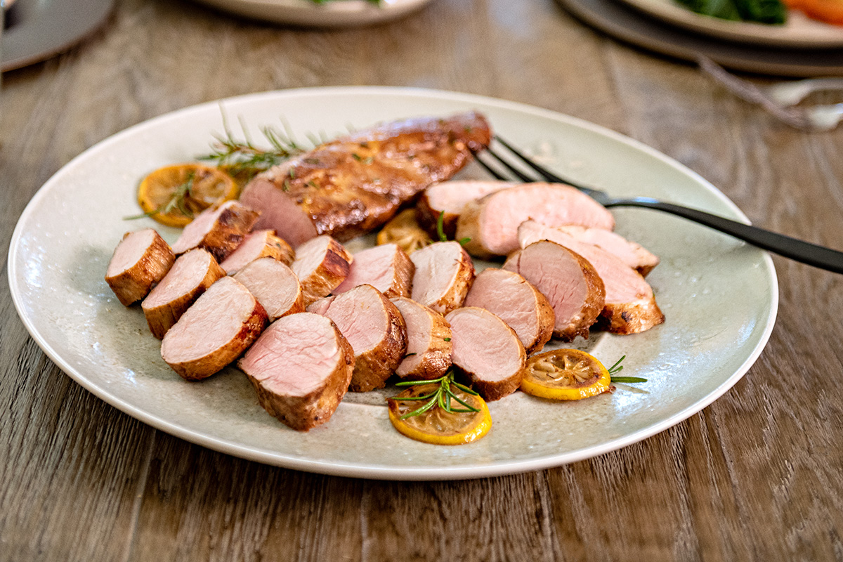 Lemon-Ginger Tenderloin
