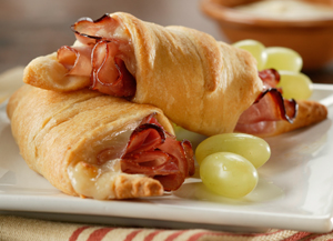Warm Ham Crescents