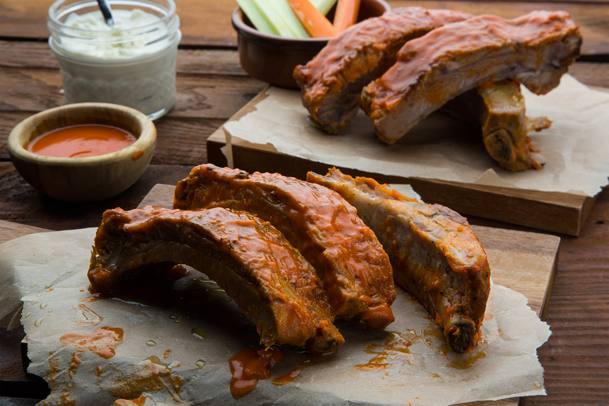 Buffalo Pork Ribs