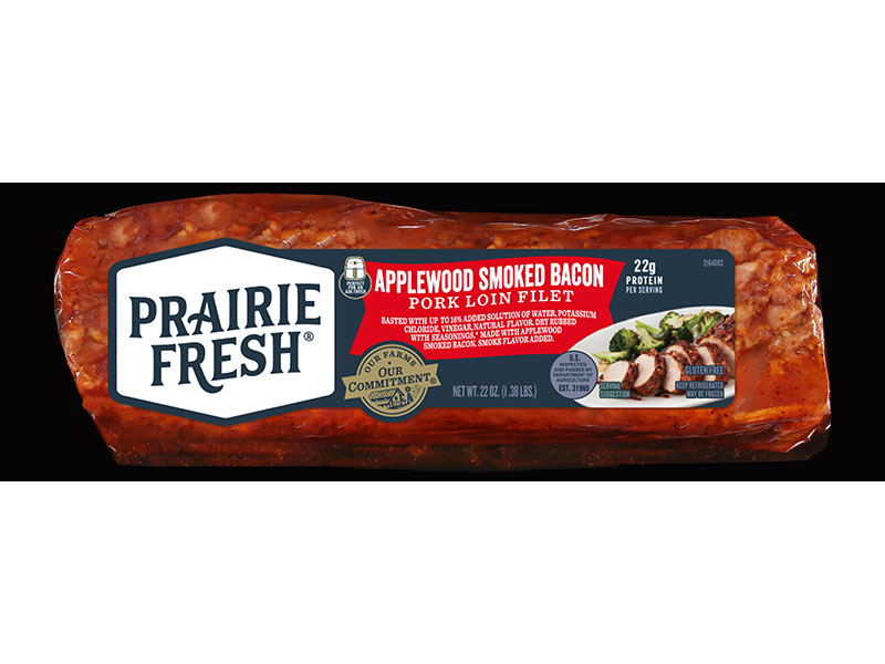 Pork Loin Filet with Applewood Bacon 22 oz