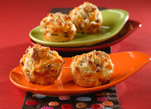 Ham and Cheese Muffins | Prairie Fresh®