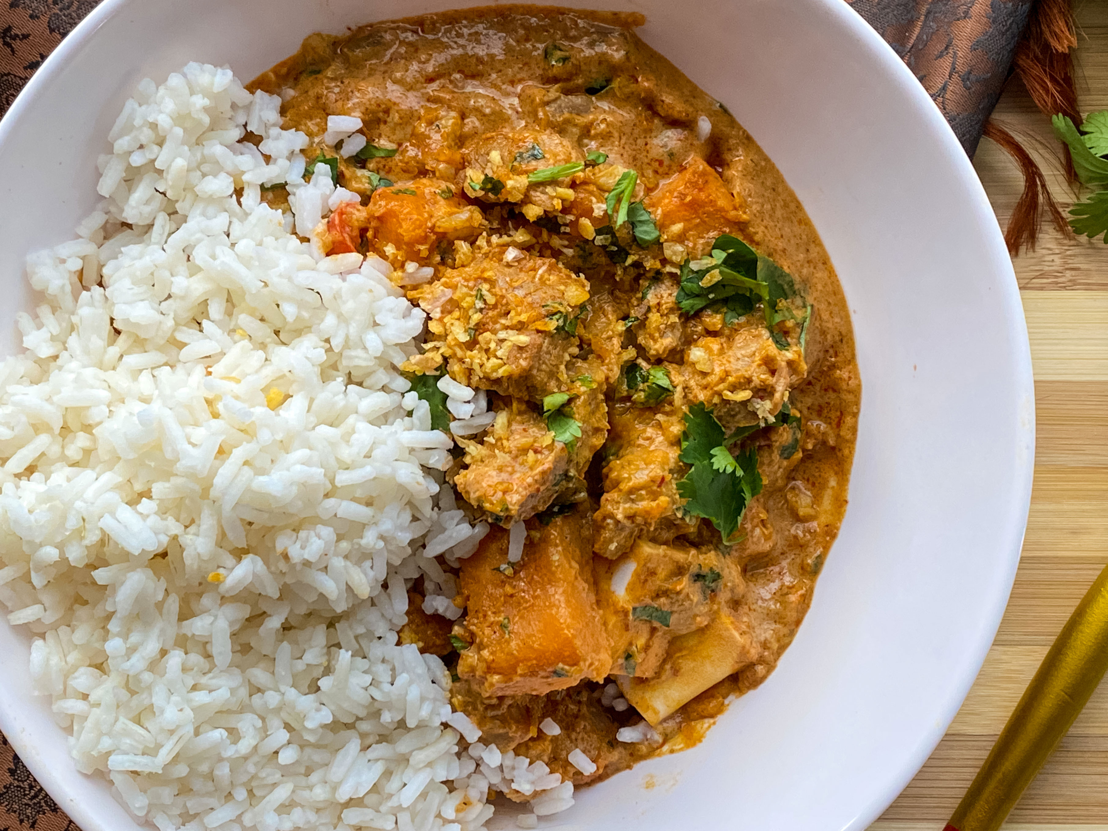 Pork & Sweet Potato Massaman Curry