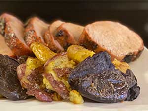 Maple & Brown Sugar Glazed Pork Loin