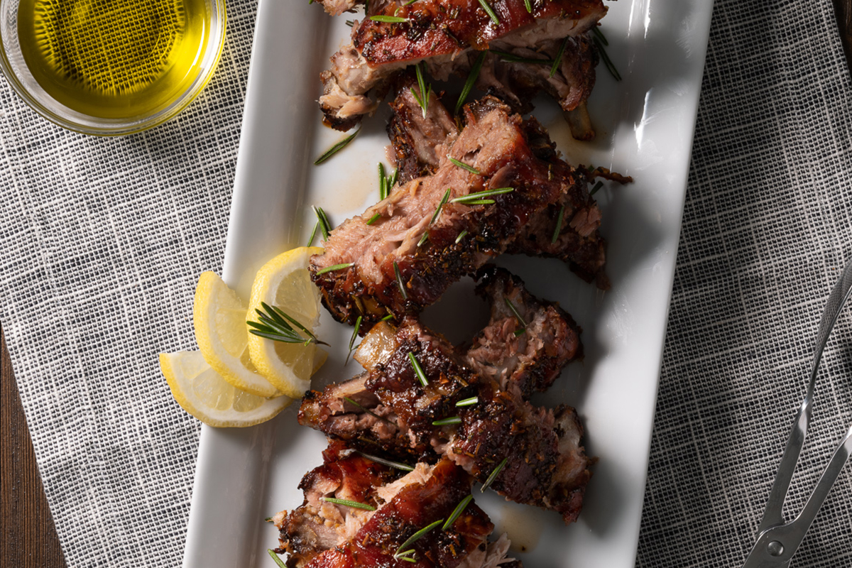 Rainy Day Slow Roasted Spareribs