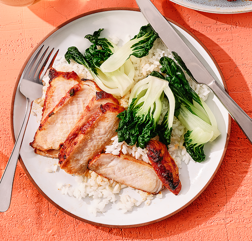 Air-Fried Korean-Style Pork Chops