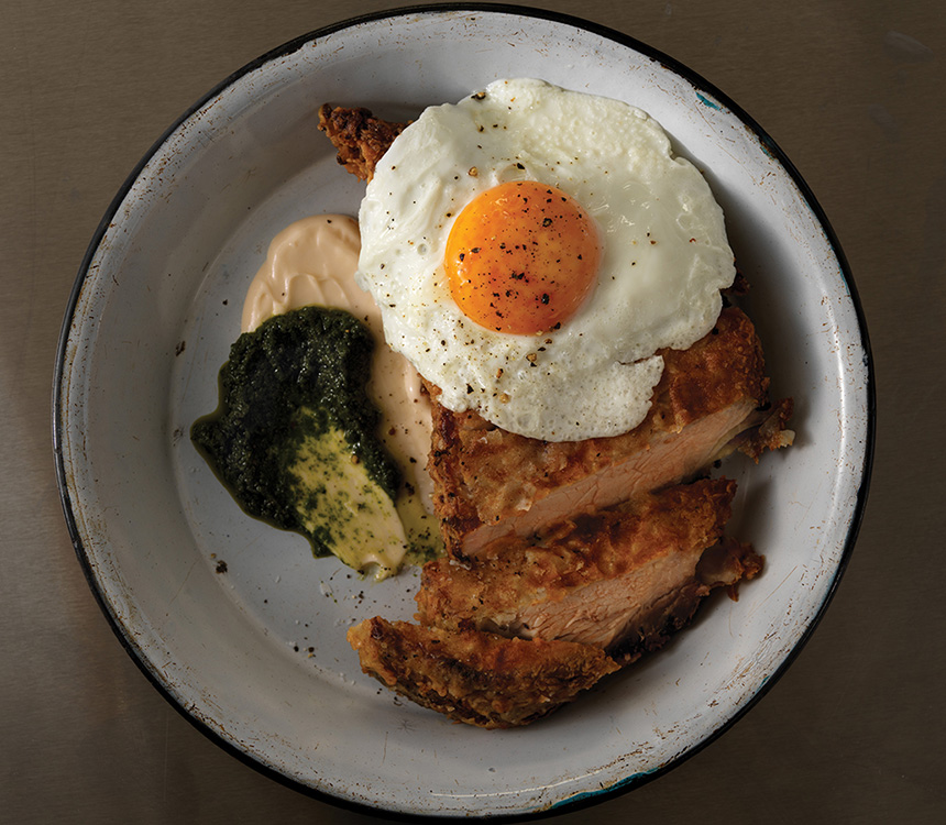 Country-Fried Ribeye Pork Chops