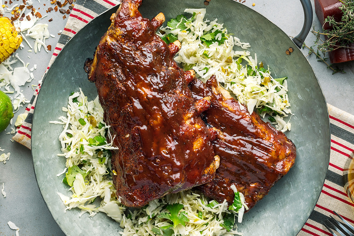 Guava-Glazed Backribs
