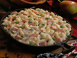 Cheesy Ham and Macaroni